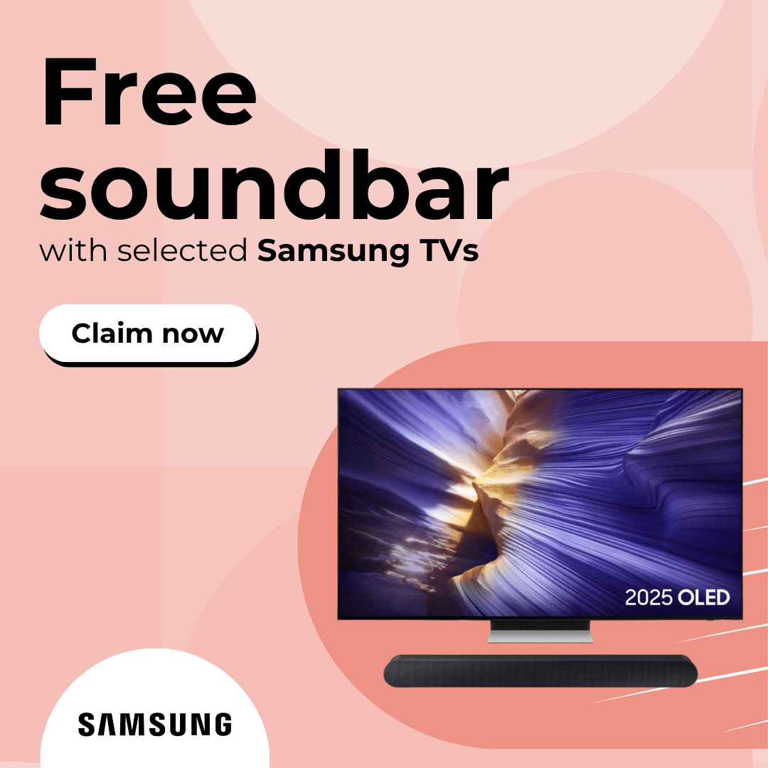 Free soundbar with selected Samsung TVs